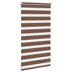 vidaXL Store zèbre marron 70x100 cm largeur du tissu 65 9 cm polyester