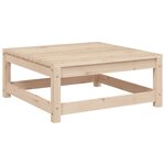 vidaXL Salon de jardin 8 Pièces avec coussins bois de pin massif