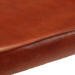 vidaXL Tabourets de bar lot de 2 marron foncé 40x29 5x53 cm