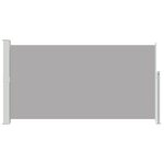 vidaXL Auvent latéral rétractable de patio 160 x 300 cm Gris