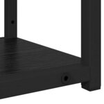 vidaXL Étagère Murale Chêne noir 60 x 21 x 78 5 cm Bois d'ingénierie