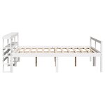 vidaXL Lit pour personne âgée avec tête de lit sans matelas 120x200 cm