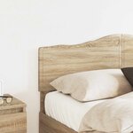 vidaXL Tête de lit Chêne Sonoma 160 cm Bois d'ingénierie