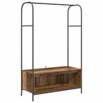 vidaXL Porte-vêtements Chêne brun 100 x 44 x 160 cm Bois d'ingénierie