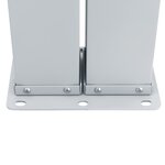 vidaXL Auvent latéral rétractable Anthracite 120 x 1000 cm