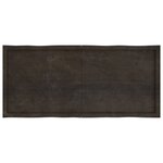 vidaXL Dessus de table bois massif traité bordure assortie