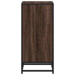 vidaXL Bibliothèque chêne marron 40x35x76 cm bois d'ingénierie