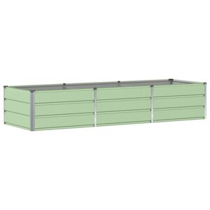 vidaXL Jardinière Vert 240 x 80 x 45 cm Acier