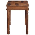 vidaXL Table à manger 120x60x77 cm bois massif d'acacia