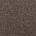 vidaXL Fauteuil de massage Taupe Tissu