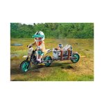 PLAYMOBIL 71524 - Dinos Explorateur avec moto et tyrannosaure