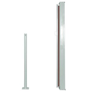 vidaXL Auvent latéral rétractable 120 x 300 cm Marron