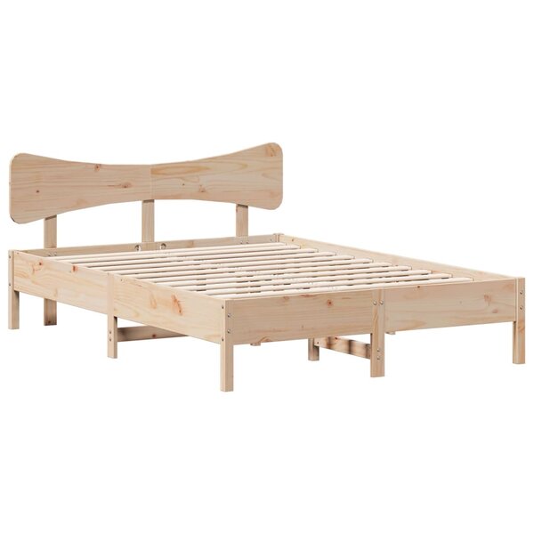 vidaXL Cadre de lit sans matelas 120x200 cm bois de pin massif