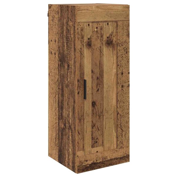 vidaXL Meuble mural Bois Ancien 34 5 x 34 x 90 cm Bois d'ingénierie