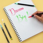 Legami BUMA0001 - Set de 12 Feutres à Pointe Pinceau