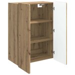 vidaXL Armoire Murale 66 x 34 5 x 92 cm Bois d'ingénierie