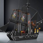 Mould King 10195 - Le bateau pirate Black Pearl III