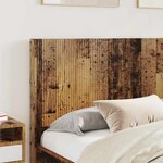 vidaXL Cadre de lit avec rangement et tête de lit 2 pièces