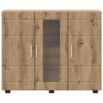 vidaXL Buffet chêne artisanal 55 5 x 29 x 100 cm Bois d'ingénierie