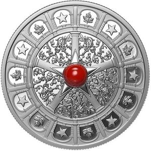 Pièce de monnaie en Argent 20 Dollars g 31.39 Millésime 2025 STRENGTH AND ABUNDANCE