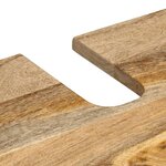 vidaXL Armoire lavabo de salle de bain bois massif de manguier