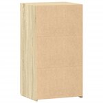 vidaXL Buffet chêne sonoma 50x42 5x93 cm bois d'ingénierie