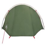 vidaXL Tente de camping tunnel 4 personnes vert imperméable