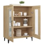 vidaXL Buffet chêne sonoma 69 5x34x90 cm bois d'ingénierie
