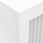 vidaXL Armoire à portes coulissantes Gris 90x40x90 cm Acier