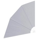 vidaXL Écran de confidentialité pour balcon Gris 160 x 160 cm tissu