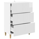 vidaXL Armoire à tiroirs 66 x 34 5 x 90 cm Bois d'ingénierie