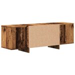vidaXL Meuble TV vieux bois 120x30x40 5 cm bois d'ingénierie