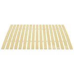 vidaXL Sommier à lattes avec 17 lattes 100x200 cm