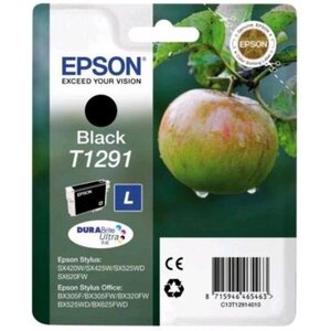 Cartouche Jet d'Encre T1291 noir haute capacité 11.2ml 1-pack RF-AM blister EPSON