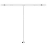 vidaXL Auvent automatique sur pied 350x250 cm Bleu/Blanc
