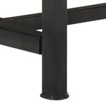 vidaXL Meuble TV 110x30x46 cm bois massif de récupération