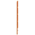 vidaXL Tête de lit Marron cire 200.5 x 3 x 80 cm Bois massif en pin