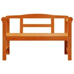 vidaXL Banc d'extérieur Acacia 119x76x44 cm Bois massif