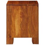 vidaXL Table de chevet 2 Pièces 40x35x45 cm bois d'acacia massif