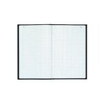 Registre 36x22 5cm 5x5 folioté 300 pages - Noir EXACOMPTA