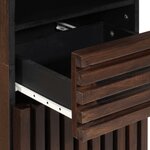 vidaXL Buffet marron 38x34x160 cm bois massif de manguier