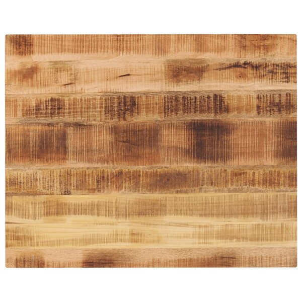 vidaXL Dessus de table rectangulaire bois massif de manguier brut