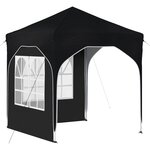 vidaXL Tente de fête pop-up 192 x 192 x 245 cm Anthracite