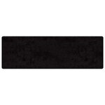 vidaXL Tapis Couloir Noir 100 x 250 cm