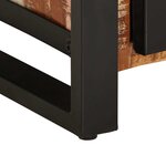 vidaXL Buffet multicolore 55x35x70 cm bois massif récupération