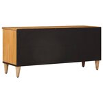 vidaXL Meuble TV Naturel 100 x 33 x 46 cm Bois de mangue massif