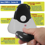 Le basic sympa 4G noir, téléphone portable senior SOS avec GPS. Débloqué