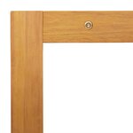 vidaXL Table basse Marron 70 x 35 x 35 cm Bois d'acacia massif