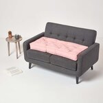 Coussin rehausseur pour canapé en coton  Rose - HOMESCAPES