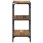 vidaXL Bibliothèque Bois ancien 40 x 33 x 70.5 cm Bois d'ingénierie